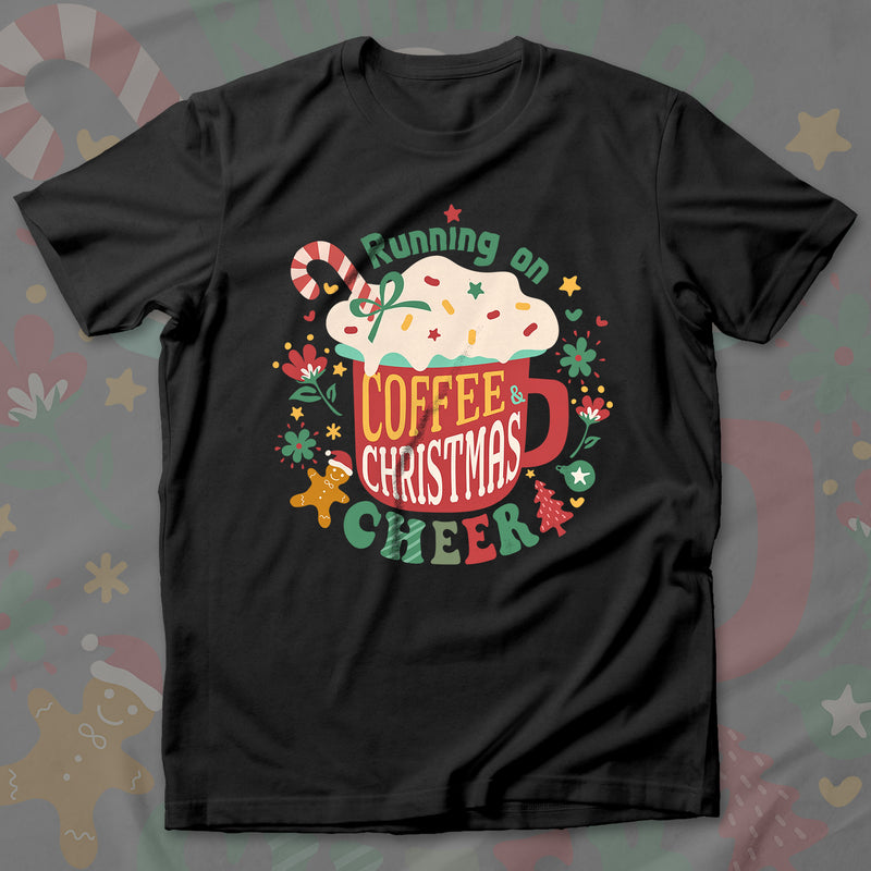 Coffee And Christmas - T-Shirt