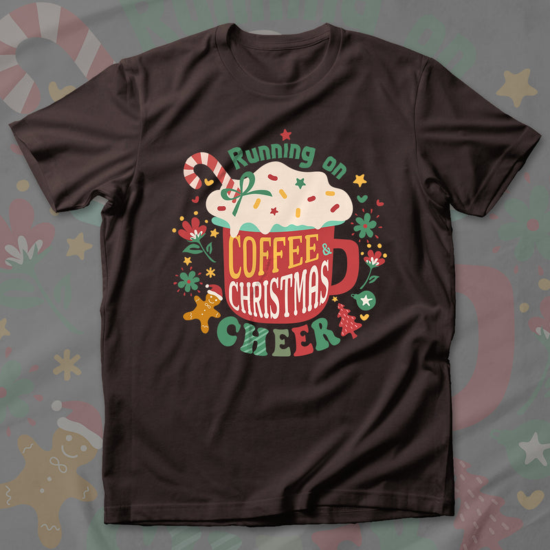 Coffee And Christmas - T-Shirt