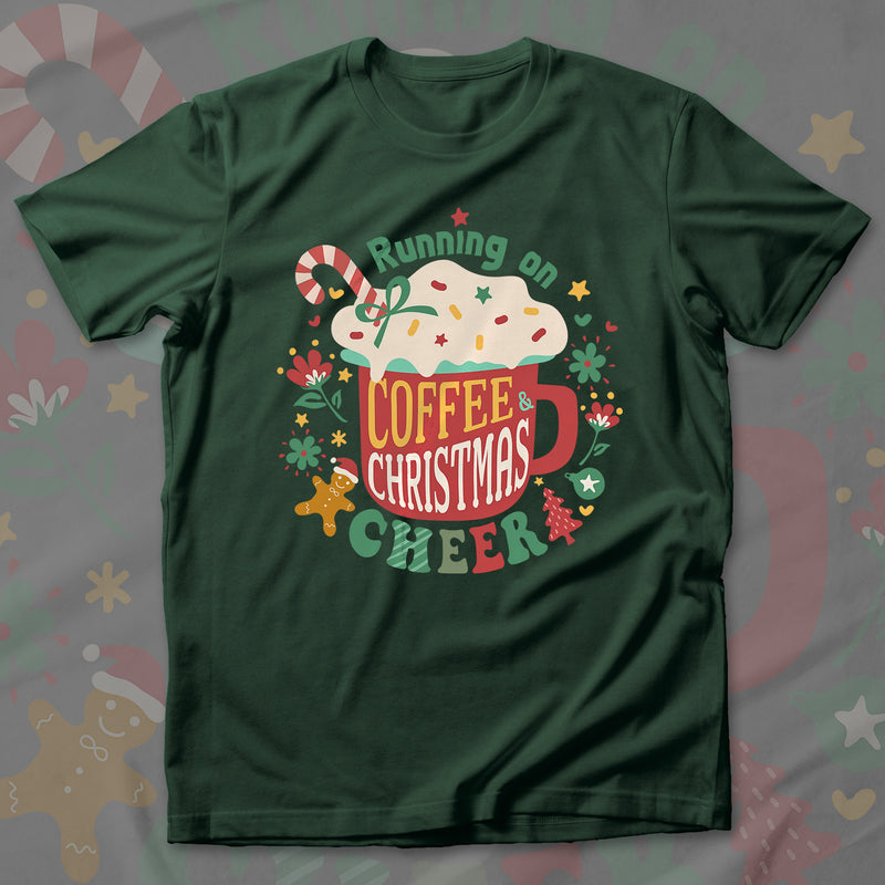 Coffee And Christmas - T-Shirt